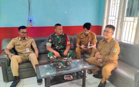 Tingkatkan Sinergitas, Babinsa Komsos Dengan Pemerintah Desa