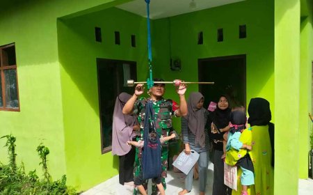 Peran Aktif Babinsa dalam kegiatan rutin di Desa Binaan