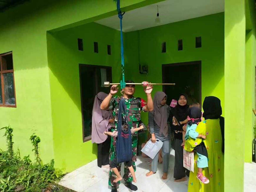 Peran Aktif Babinsa dalam kegiatan rutin di Desa Binaan