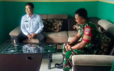 Mewujudkan Keakraban Babinsa Komsos Dengan Perangkat Desa