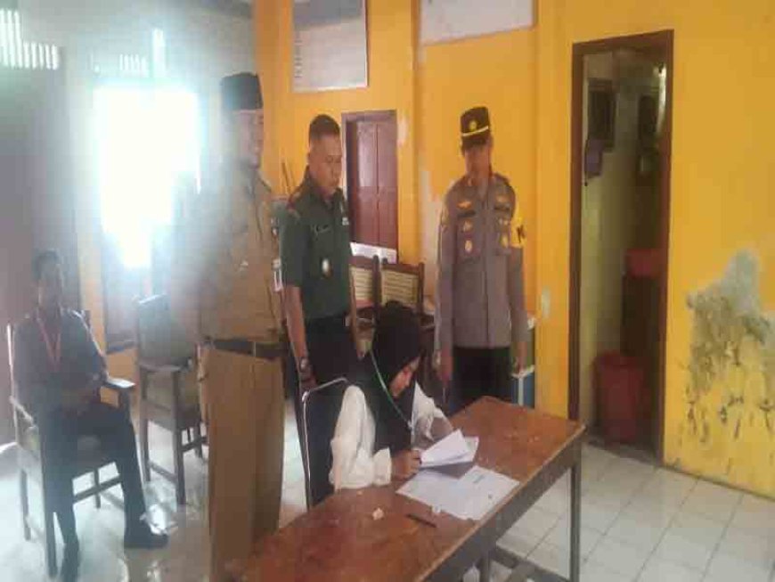 Danramil 11/Punggelan Hadiri Ujian Seleksi Perangkat Desa