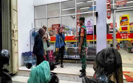 Babinsa Koramil 11/Punggelan Aktif Laksanakan Patroli