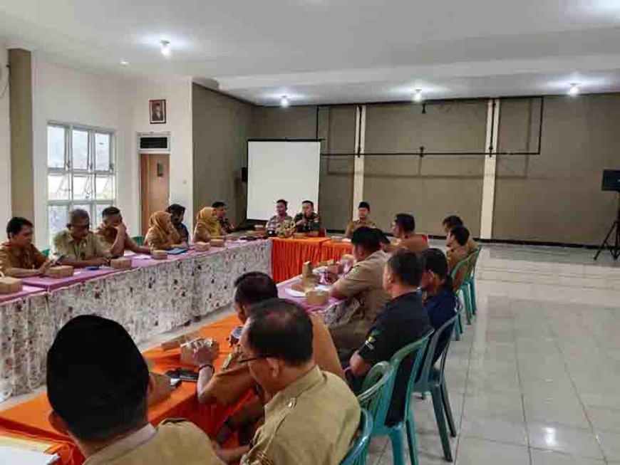Danramil Hadiri Rapat persiapan dalam rangka memperingati HUT RI Ke-78 