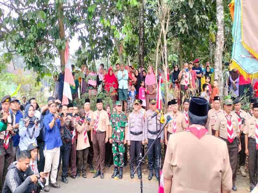 Danramil 11/Punggelan Hadiri Kegiatan Estafet Tunas Kelapa Tahun 2023