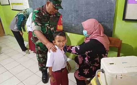 Babinsa Aktif Dampingi Kegiatan BIAS di Sekolah Dasar 