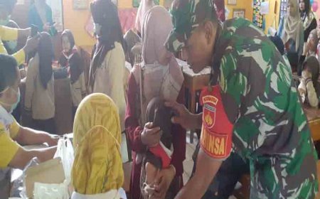 Babinsa Koramil 11/Punggelan Dukung Program BIAS