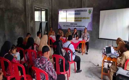 Danramil Hadiri Kegiatan Musrenbangdes Di Desa Tlaga 