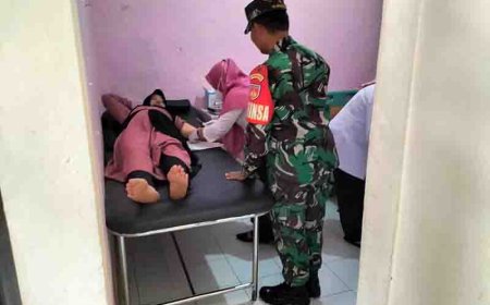 Babinsa Aktif Melaksanakan  Pendampingan Kegiatan KB MKJP Bersama PLKB