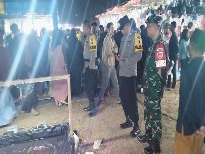 Patroli Malam, Babinsa Koramil 11/Punggelan Ciptakan Kondusifitas Wilayah Binaan 