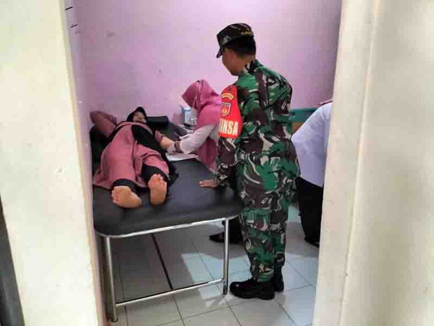 Babinsa Aktif Melaksanakan  Pendampingan Kegiatan KB MKJP Bersama PLKB