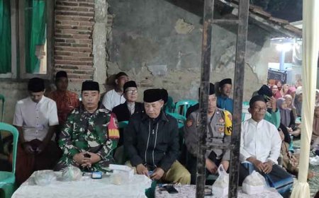 Babinsa Koramil 11/Punggelan Hadiri Peringatan Maulid Nabi Muhammad SAW 