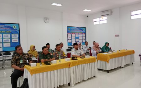 Danramil 11/Punggelan Hadiri Rapat Lintas Sektoral