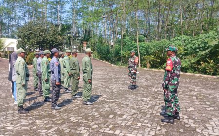 BABINSA IKUT MERAMAIKAN JAMBORE SATLINMAS TAHUN 2024