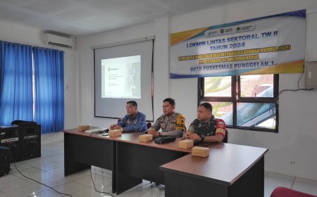 BABINSA KORAMIL 11/PUNGGELAN HADIRI LOKAKARYA MINI LINTAS SEKTORAL