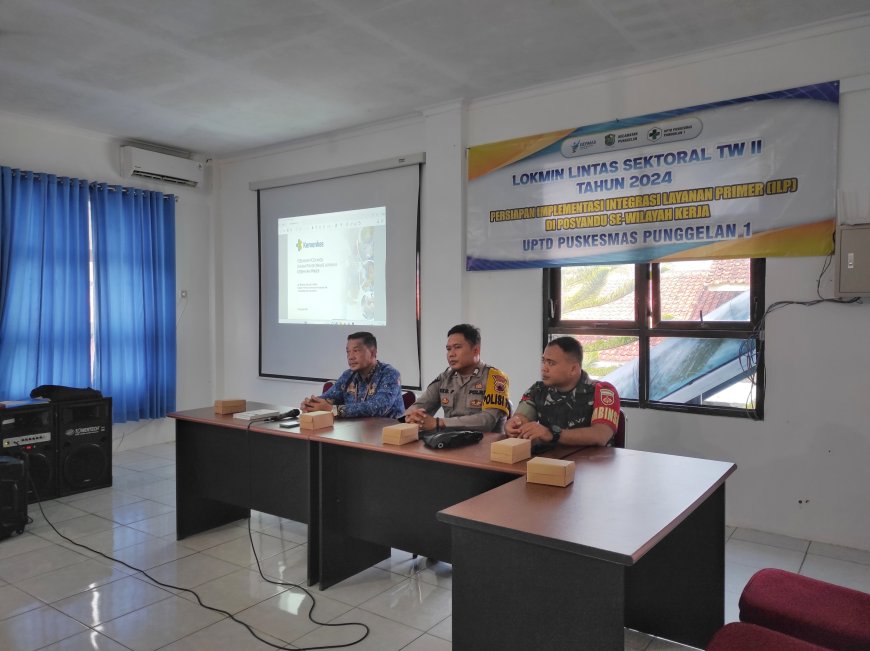 BABINSA KORAMIL 11/PUNGGELAN HADIRI LOKAKARYA MINI LINTAS SEKTORAL