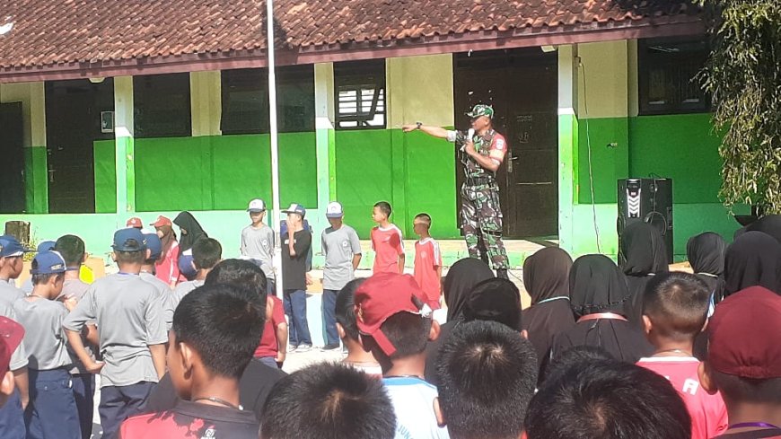 BABINSA KORAMIL 11/PUNGGELAN AKTIF MELAKSANAKAN KEGIATAN MPLS DI DESA BINAAN