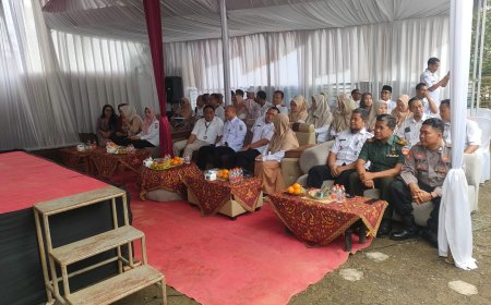 Danramil 11/Punggelan Hadiri Pembukaan CKG( Cek Kesehatan Gratis) di Desa binaan