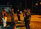 Patroli Malam, Babinsa Wujudkan Keamanan Wilayah. 