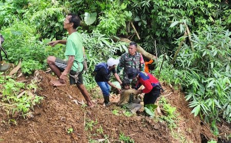 Babinsa Koramil 11/Punggelan Gerak Cepat Bantu Pencarian Orang Hilang 