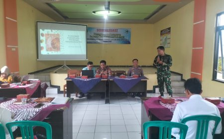Danramil Hadiri Kegiatan Sosialisasi Kesehatan di Desa Bondolharjo 