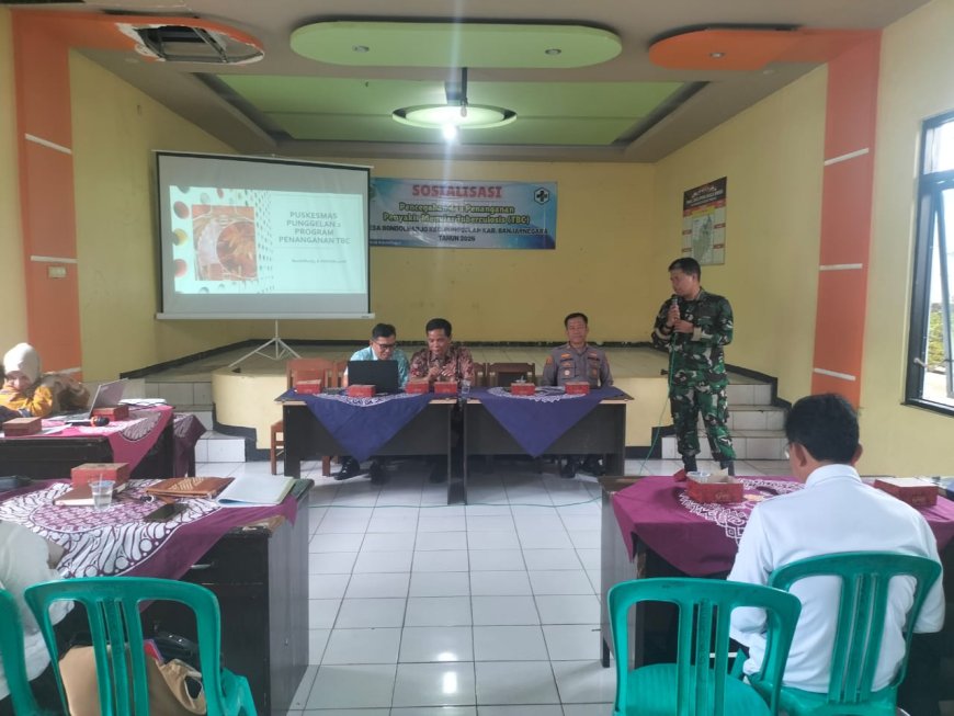 Danramil Hadiri Kegiatan Sosialisasi Kesehatan di Desa Bondolharjo 