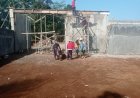 Babinsa Punggelan Dampingi Pengecoran Ring Balok KDKMP di Desa Sawangan